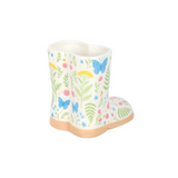 Luna Bloom Floral Print Welly Boot Planter