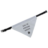 Personalised Dog Bandana.