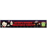Personalised Halloween Banner.
