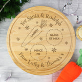 Personalised Christmas Eve Mince Pie Board.