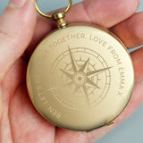 Personalised Keepsake Compass.
