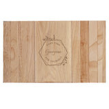 Personalised Take Time For Yourself Wooden Sofa Tray.